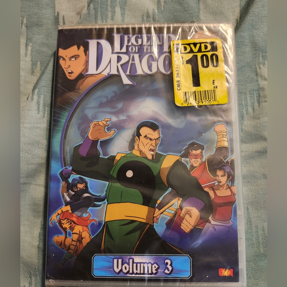 Legend of the Dragon Volume 3 DVD 2007 New & Sealed